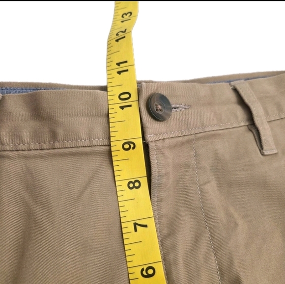 14th & Union Wallin Stretch Twill Khaki Chino Pants Tan Slim Fit Sz 34 x 30 - Picture 9 of 11